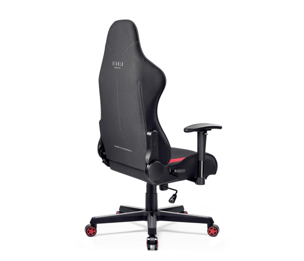 Diablo Chairs X-Starter Normal Size Czarno-czerwony - 1192304 - zdjęcie 2